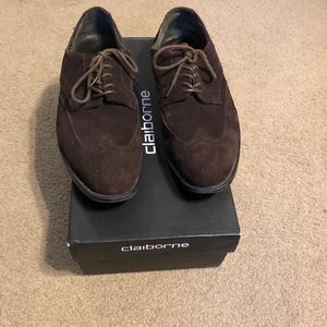 Claiborne Brown Suede Shoes